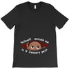 January Peeking Out Baby Boy T-Shirt