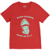 saint patrick made me do it V-Neck Tee