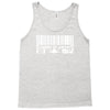 made in japan sticker vinyl decal barcode car window bumper jdm Tank Top