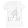lit af Ladies Fitted T-Shirt