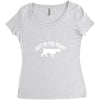 get to the point Women's Triblend Scoop T-shirt
