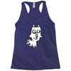dog or fox Racerback Tank
