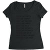 Dream Like Martin Women's Triblend Scoop T-shirt