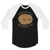 life is all mashed up 3/4 Sleeve Shirt