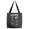 pug life Tote Bags