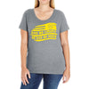 flag give me liberty stars right patriotic 1776 molon labe Ladies Curvy T-Shirt