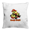 road rage Throw Pillow