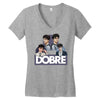 Dobre Twins Women's V-Neck T-Shirt