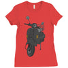 classic scooter Ladies Fitted T-Shirt