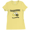 professional beekeeper mens Ladies Fitted T-Shirt