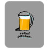 relief pitcher Mousepad