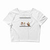 the holy grail is in another castle Crop Top