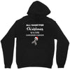 all i want for christmas is a cure carcinoid cancer Unisex Hoodie