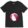 Pink Beachball Baby Girl V-Neck Tee