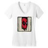 here's wade! Women's V-Neck T-Shirt