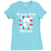 curva sud milano Ladies Fitted T-Shirt