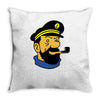 captain haddock tintin cartoon comic Throw Pillow