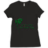 life life on the veg Ladies Fitted T-Shirt