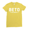Beto For Senate With Stars Ladies Fitted T-Shirt