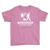Backpacker Let's Explore The World Youth Tee