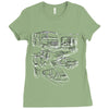 pour le transport Ladies Fitted T-Shirt