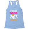 Class of 2017 Proud Sister Graduation Racerback Tank