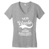 New Uncle 2018 Rokie Dept. Women's V-Neck T-Shirt