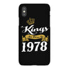 kings are born in 1978 iPhoneX