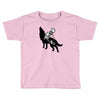 Wolf And Human Toddler T-shirt