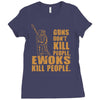 kill people funny Ladies Fitted T-Shirt