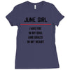 June Girl Ladies Fitted T-Shirt