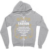 i am a taurus Zipper Hoodie