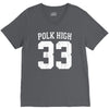 polk high V-Neck Tee