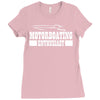 motorboating enthusiast Ladies Fitted T-Shirt