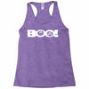 boo pumpkin Racerback Tank