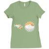 blowfish pranks Ladies Fitted T-Shirt