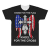 stand for the flag kneel for the cross All Over Men's T-shirt