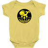 poseidon vintage scuba tank decal Baby Onesie