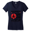 as a scorpio i have 3 sides Women's V-Neck T-Shirt