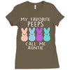 peeps bunnies Ladies Fitted T-Shirt