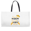 i'm not a widow i'm a wife to a husband with wings Weekender Totes