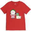Sarah and Duck V-Neck Tee