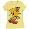 pizzaboarding Ladies Fitted T-Shirt