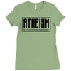 Atheism (A non-prophet organization) Ladies Fitted T-Shirt