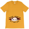 April Peeking Out Baby Boy T-Shirt