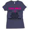Gemini Woman Ladies Fitted T-Shirt