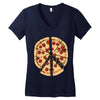 peacezza Women's V-Neck T-Shirt