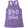 lord of the drinks Racerback Tank