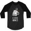 coffee addict 3/4 Sleeve Shirt