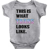 This is What Trans Looks Like Baby Bodysuit